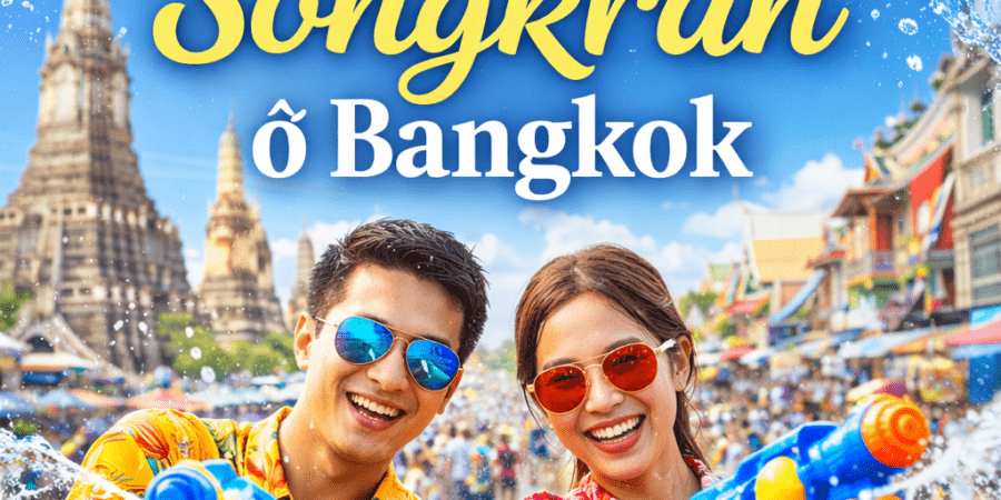 Le hoi songkran o Bangkok