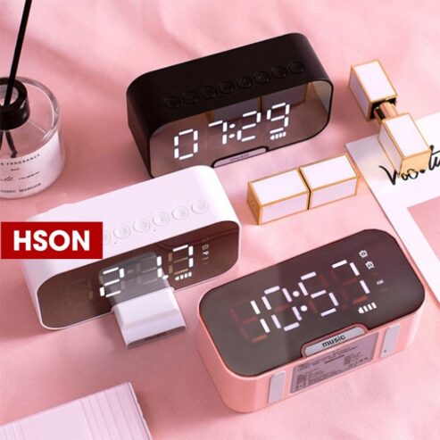 Loa bluetooth đồng hồ HSON