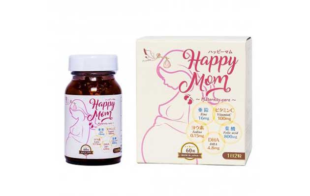 Viên uống Happy Mom Jpanwell bổ sung vitamin