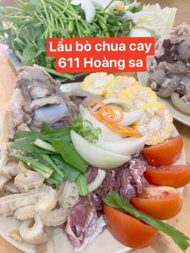 LẨU BÒ CHUA CAY Bơ Hí – Hoàng Sa