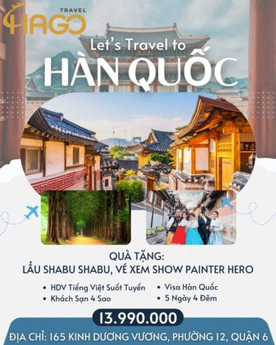 Chương Trình Tour HÀN QUỐC