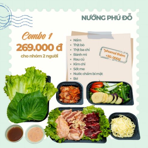 COMBO NƯỚNG PHÚ ĐỖ