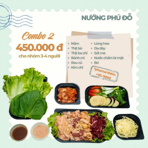 COMBO NƯỚNG PHÚ ĐỖ