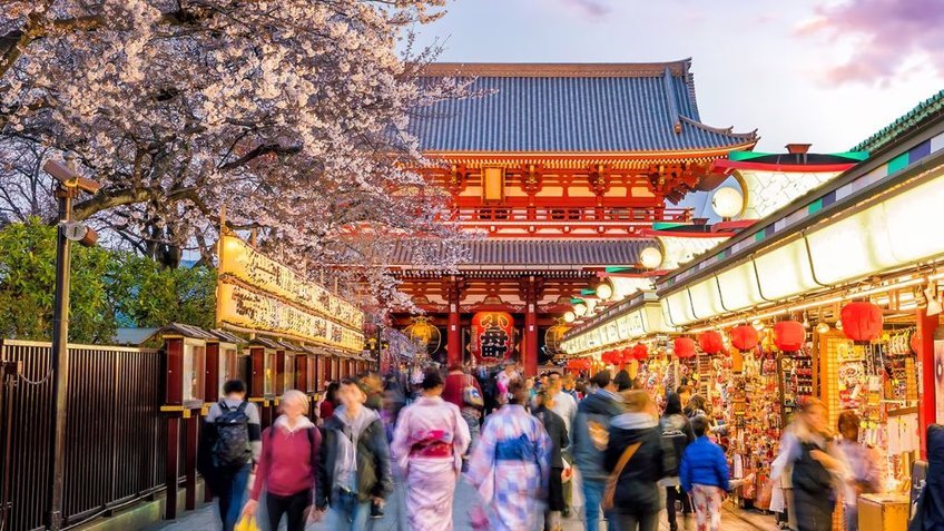 Tour Du lịch Nhật Bản: Tokyo – Núi Phú Sĩ 5N4Đ