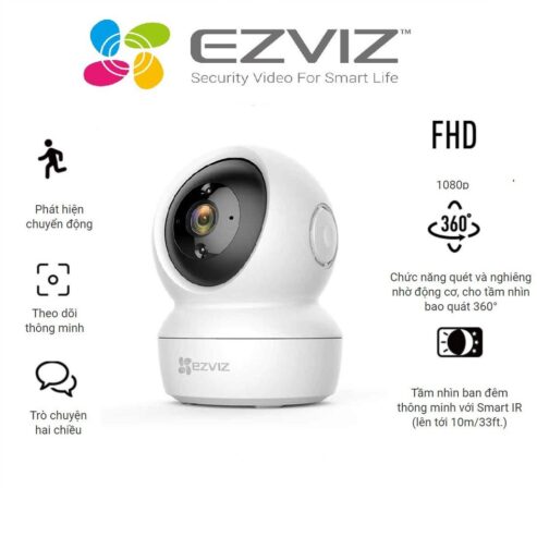 Camera Wifi dòng P/T EZVIZ C6N 1080P