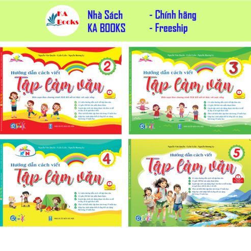 Hướng dẫn cách viết TẬP LÀM VĂN Lớp 2,3,4,5