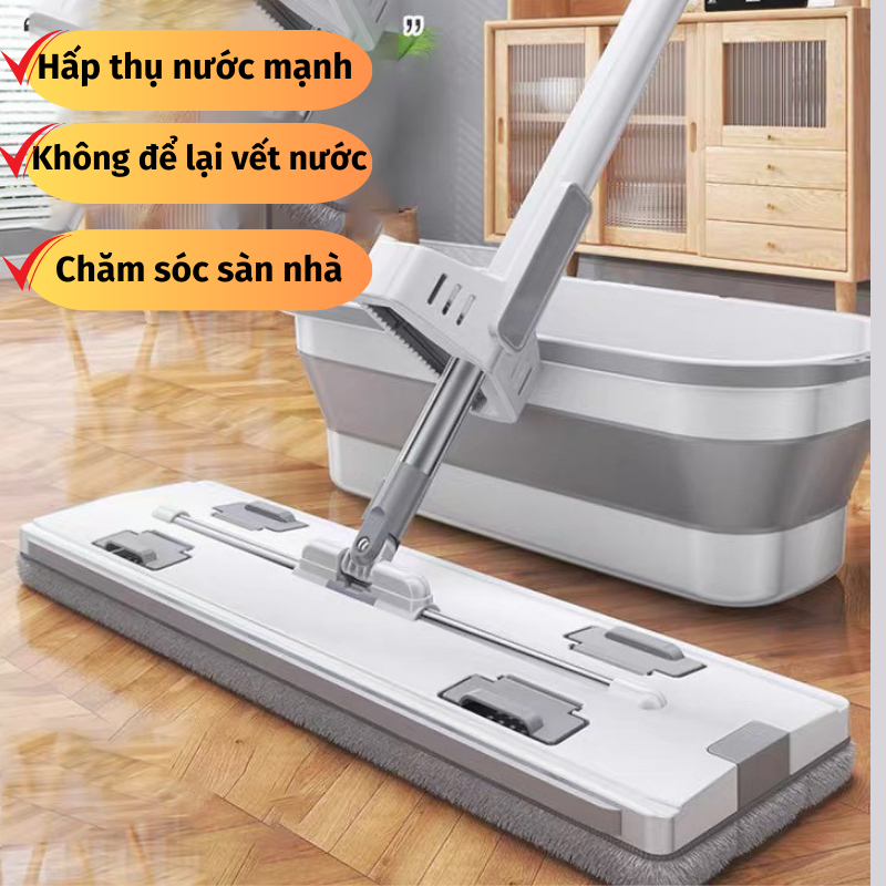 Cây Lau Nhà Coka Thiết Kế Khớp Xoay 360