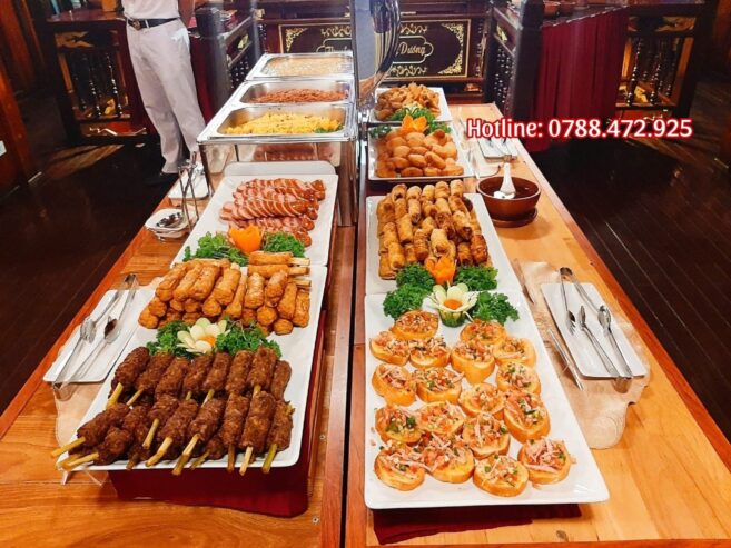 TIỆC BUFFET DU THUYỀN HÒN NGỌC VIỄN ĐÔNG – LA PERLE D’ ORIENT