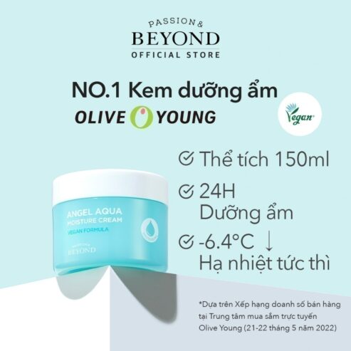 Kem dưỡng ẩm làm dịu Beyond Angel Aqua Moisture Cream