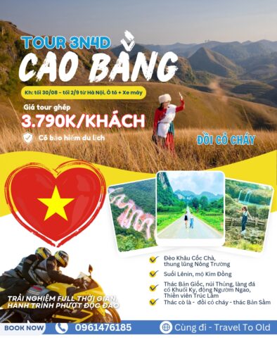 Tour Hà Nội – Cao Bằng 2N3Đ/3N4Đ