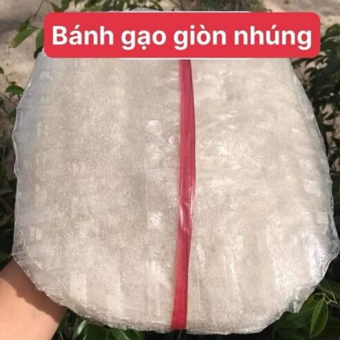 BÁNH TRÁNG BÌNH ĐỊNH CUỐN HOẶC NƯỚNG