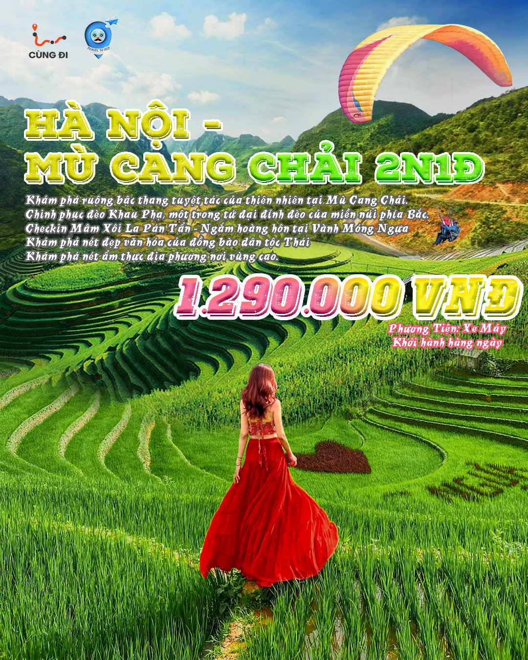 Tour Hà Nội – Mù Cang Chải 2N1D