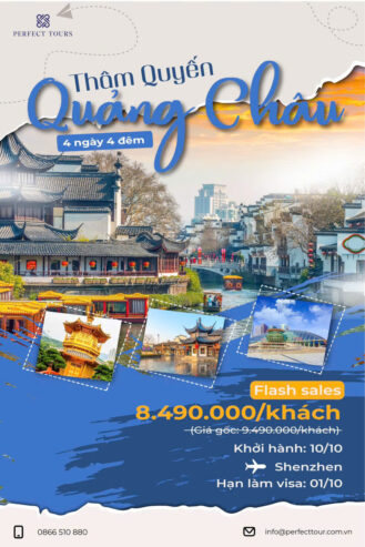 Xả giá chạm đáy Tour Chu Hải – Thâm Quyến