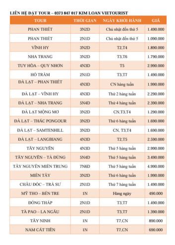 TOUR TÂY NGUYÊN 4N3Đ – KHỞI HÀNH THỨ 5 HÀNG TUẦN TỪ HCM