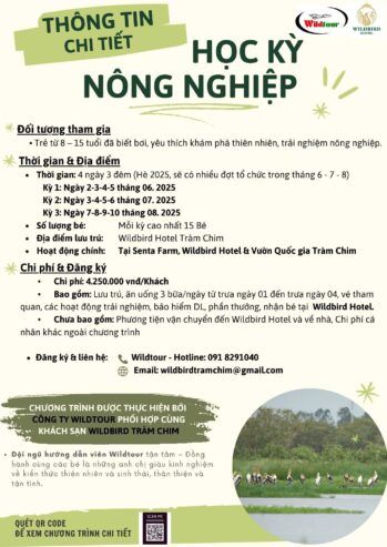 Trại Hè Nông Nghiệp cho “khối nghỉ hè”