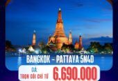 HÀ NỘI – BANGKOK -PATAYA/CHIANG MAI- CHIANG RAI 5N4D