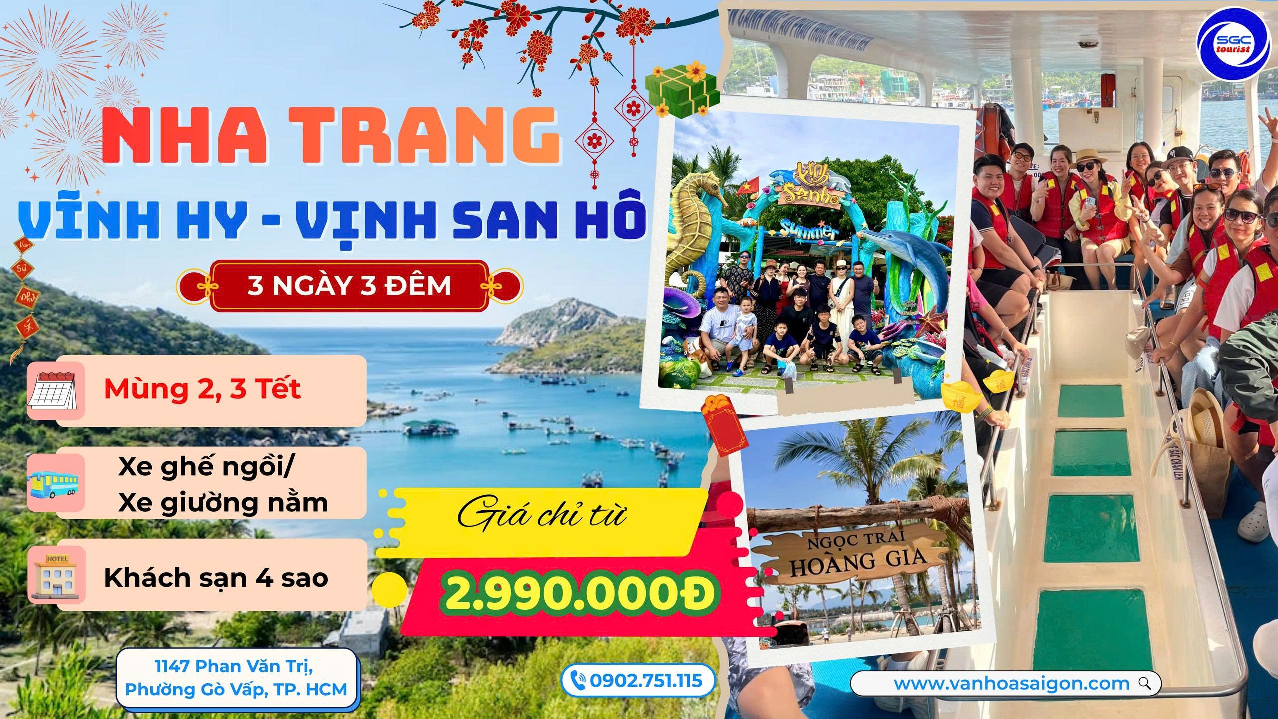 SGC Tourist – Du lịch Nha Trang Tết Âm Lịch 2026